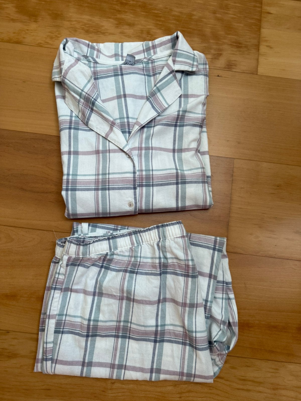 Flanellen pyjama xl, Kleding | Dames, Ophalen of Verzenden, Zo goed als nieuw, Maat 46/48 (XL) of groter