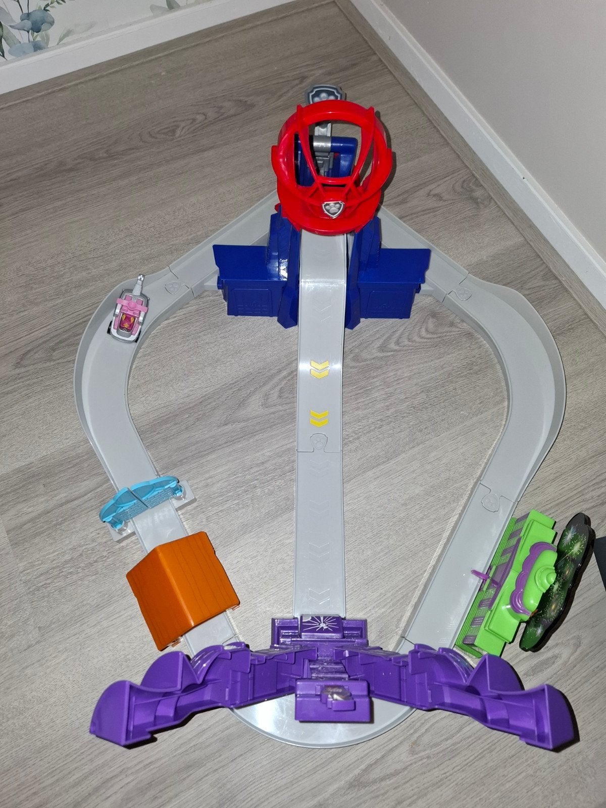 paw patrol racebaan, Ophalen of Verzenden, Zo goed als nieuw, Elektrisch, Overige merken