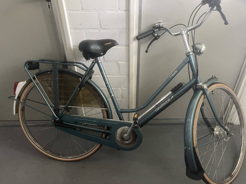 damesfiets, Fietsen en Brommers, Fietsen | Dames | Damesfietsen, Gebruikt, Versnellingen, Gazelle, Trommelrem