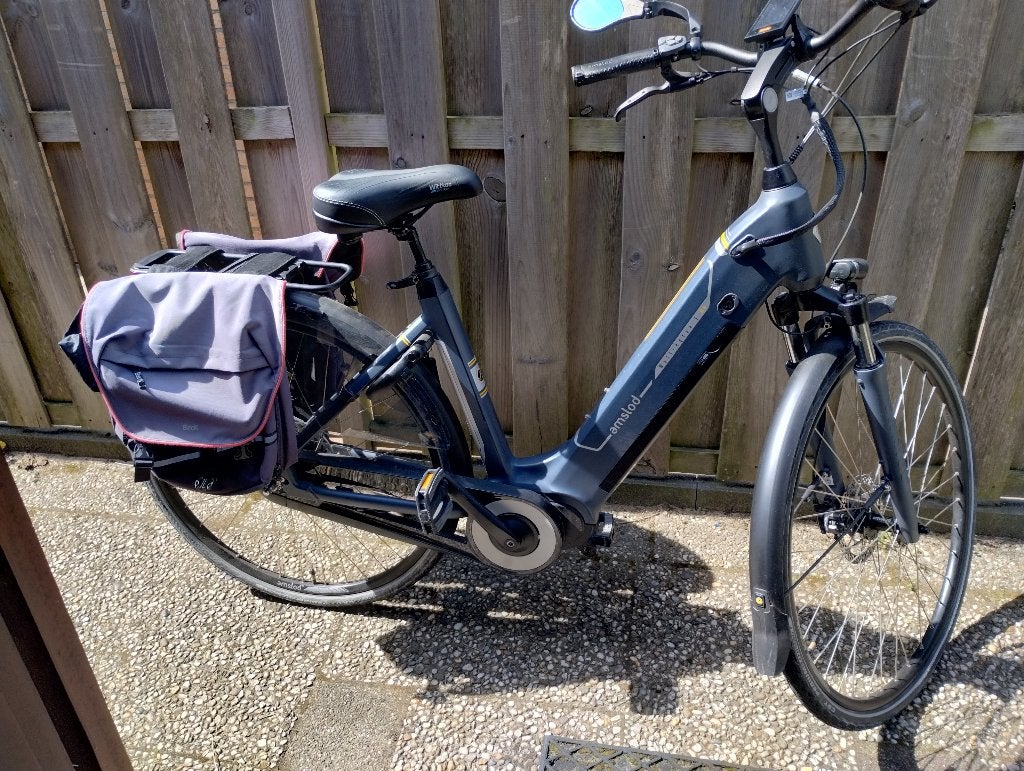 Amslod e-bike, Fietsen en Brommers, Overige merken, Ophalen of Verzenden, Zo goed als nieuw, 51 tot 55 cm
