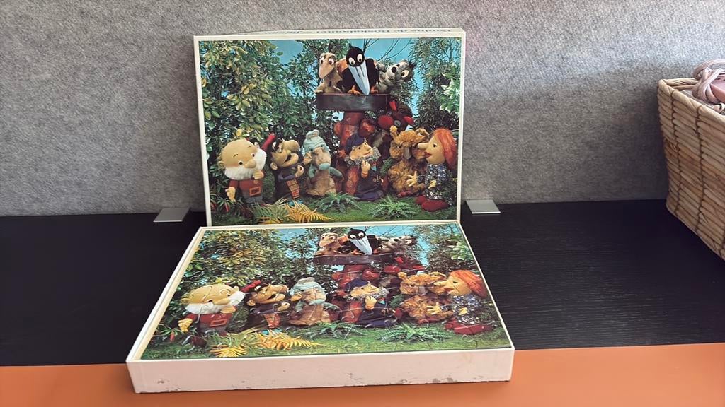 Puzzel Paulus de Boskabouter circa 63 stukjes, Ophalen, Meer dan 50 stukjes, Gebruikt, 4 tot 6 jaar