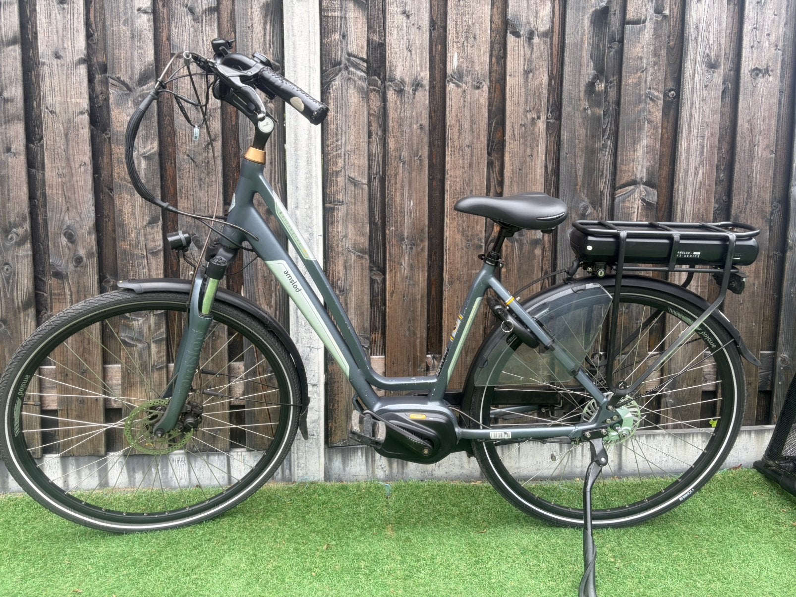 Nette Amslod elektrische damesfiets – 600 Wh accu, Fietsen en Brommers, 51 tot 55 cm, Ophalen, Zo goed als nieuw, Overige merken