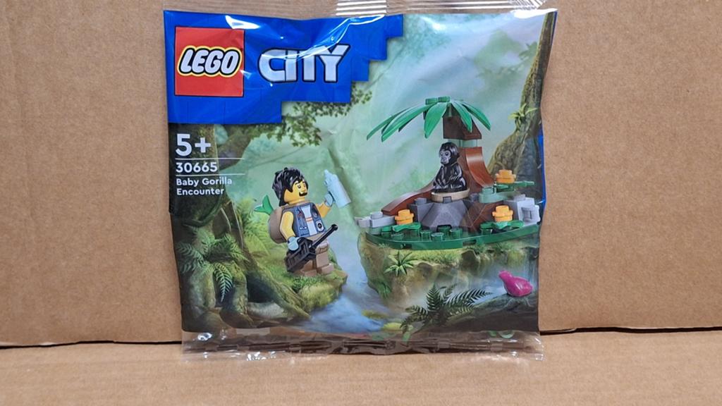 Lego 30655 CITY Ontmoeting met Baby gorilla polybag NIEUW, Ophalen of Verzenden, Nieuw, Complete set, Lego