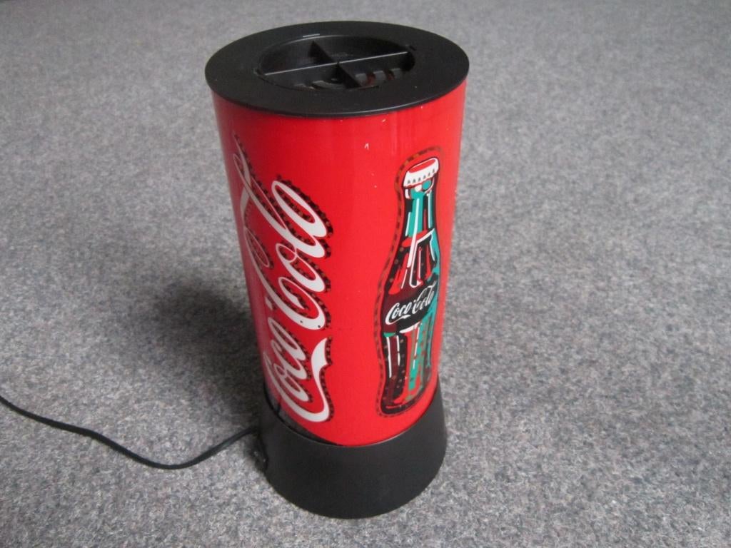 COCA COLA LAMP LICHTRECLAME, Verzamelen, Merken en Reclamevoorwerpen, Ophalen, Zo goed als nieuw, Lichtbak of (neon) lamp