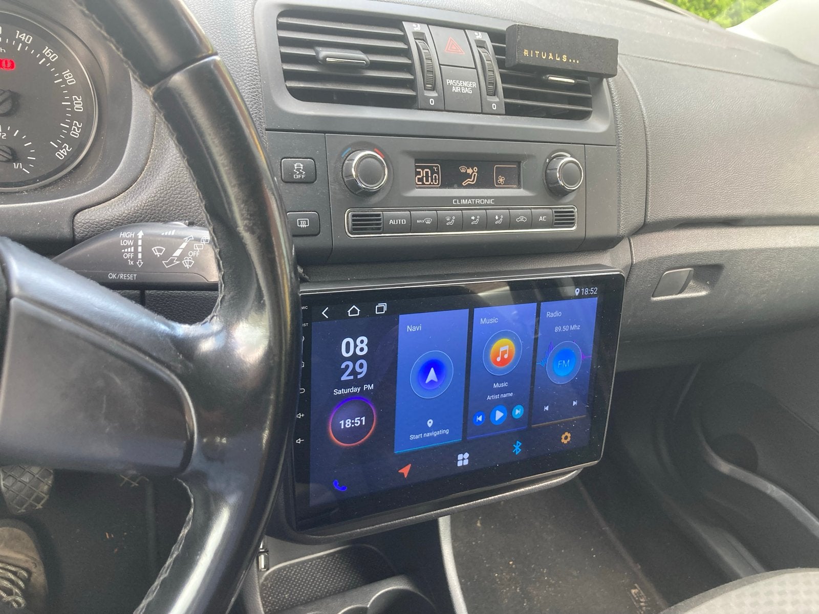 Android Auto Radio Navigatie Carplay Skoda Fabia, Ophalen