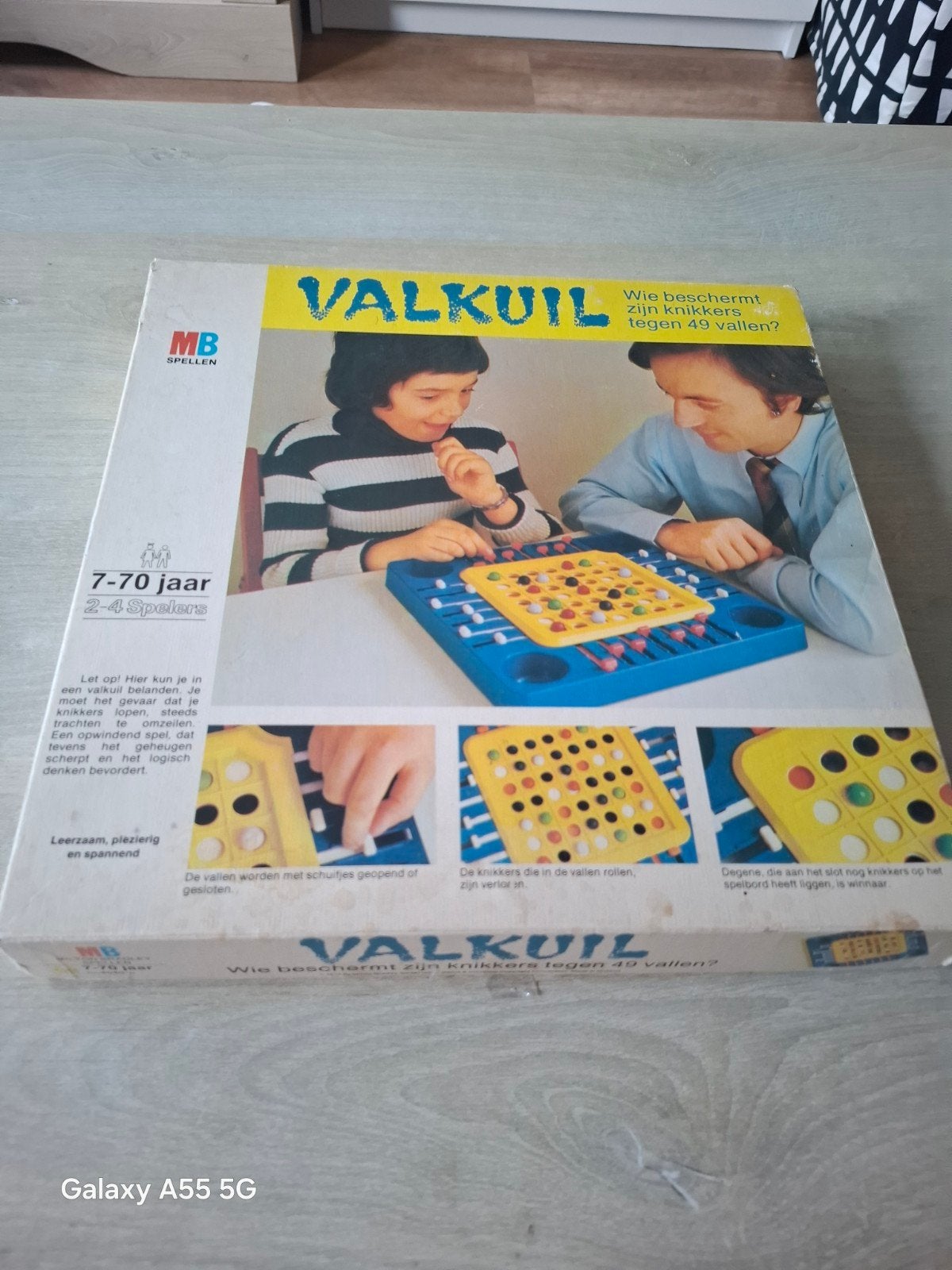 Valkuil bordspel - MB Spellen - Vintage gezelschapsspel, Hobby en Vrije tijd, Gezelschapsspellen | Bordspellen, Ophalen of Verzenden