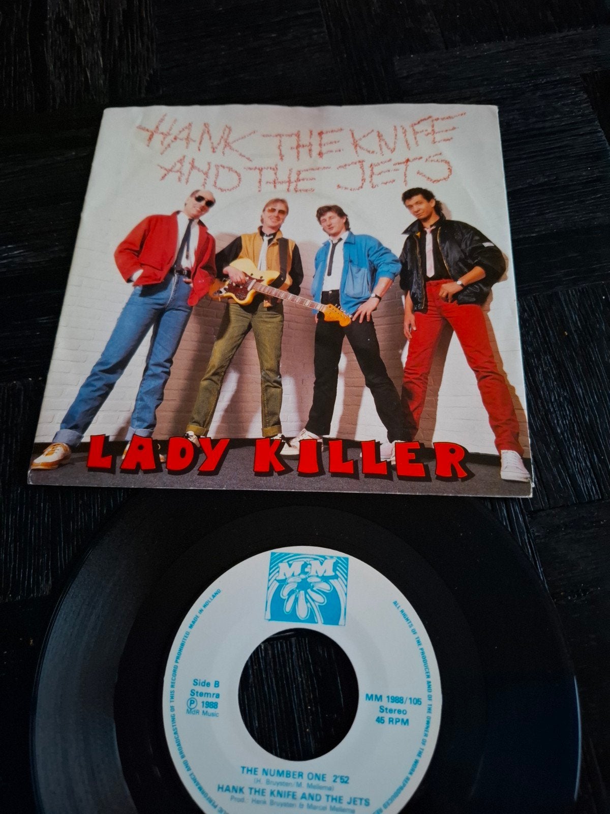 Hank The Knife And The Jets - Lady Killer (Single), Gebruikt, Pop, 7 inch, Ophalen of Verzenden
