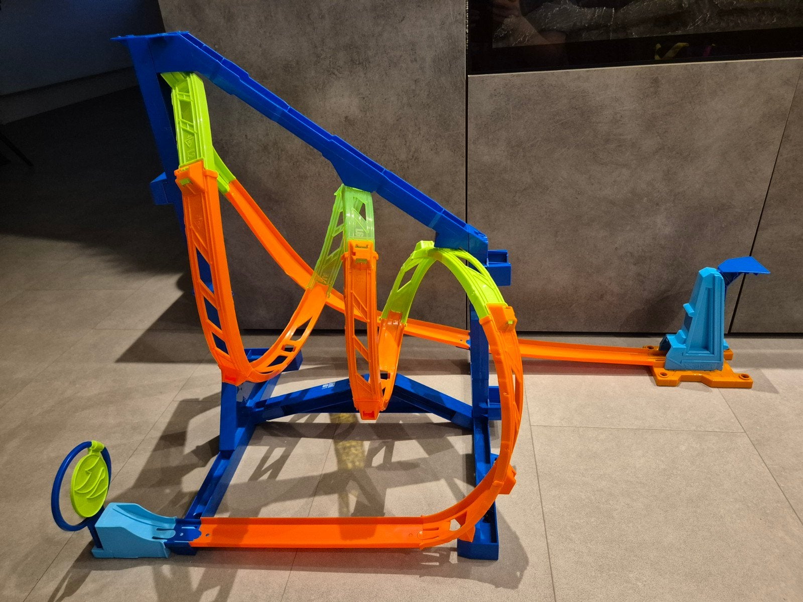 Hot Wheels racebaan met looping, Ophalen, Gebruikt, Hot Wheels, Met looping