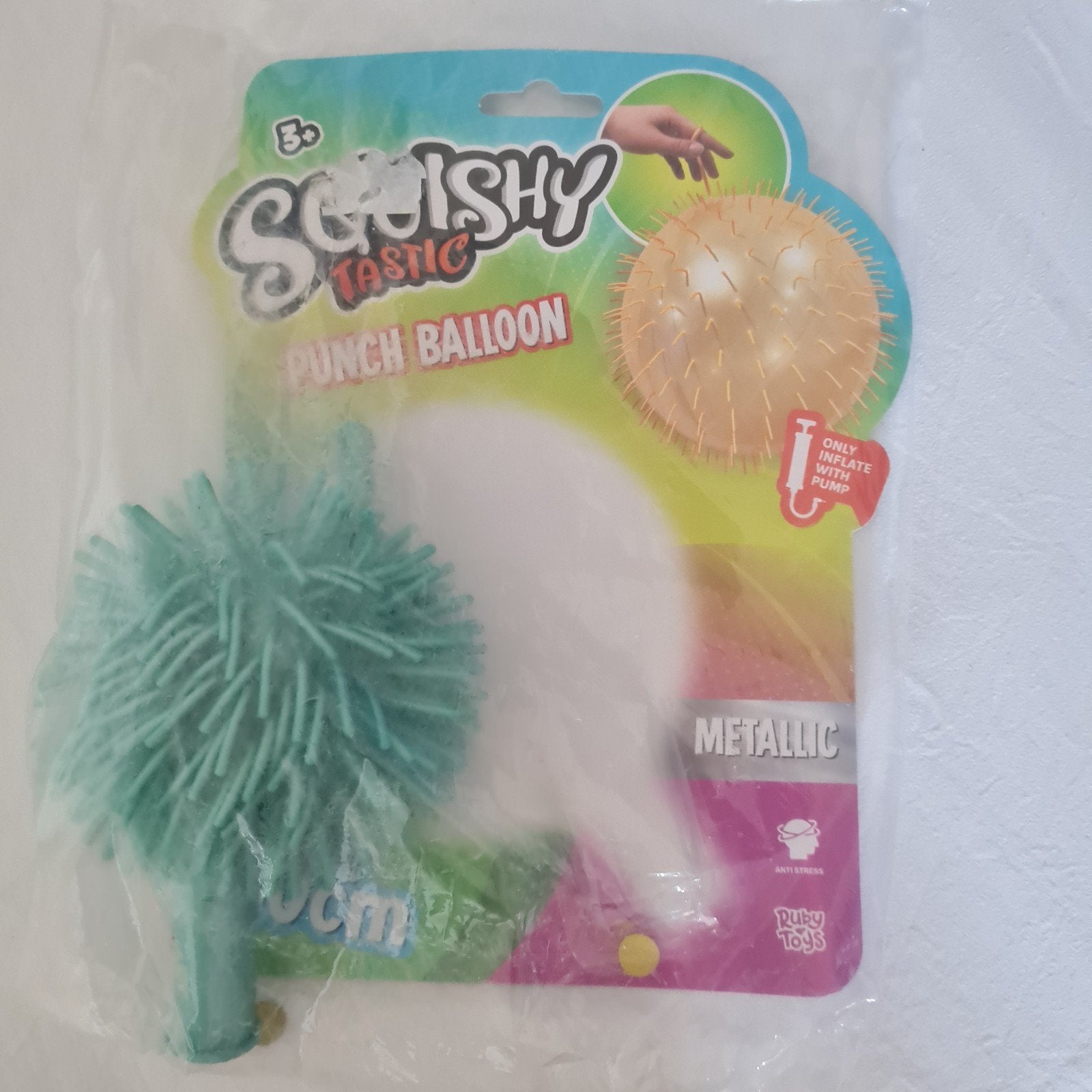 Squishy Tastic Punch Ballon - Metallic, Ophalen of Verzenden, Nieuw, Jongen of Meisje