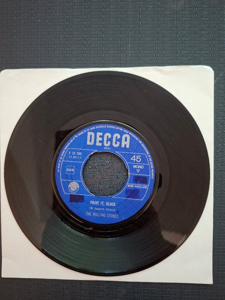 Rolling stones - Paint it black, Gebruikt, 7 inch, Single, Ophalen of Verzenden