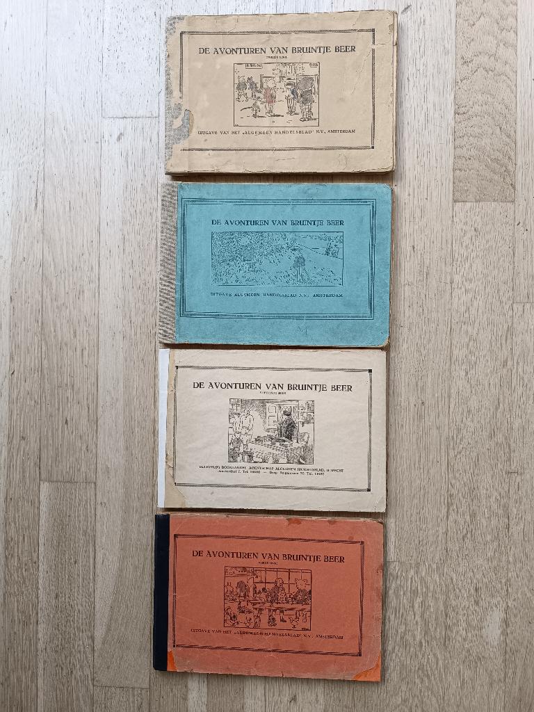 oude boekjes Bruintje Beer, Antiek en Kunst, Antiek | Boeken en Bijbels, Ophalen, Zie foto’s