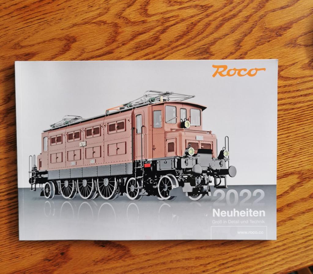 Roco Neuheiten 2022 Catalogus - Trein Schaalmodel, Ophalen of Verzenden, Nieuw