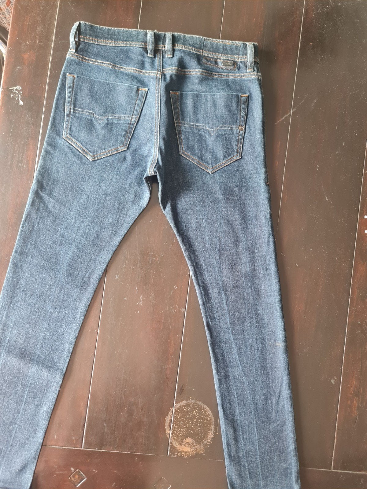 NIEUWE DONKERBLAUWE DIESEL TEPPHAR SLIM CARROT STRETCH 30/30, Diesel, Blauw, Nieuw, W32 (confectie 46) of kleiner