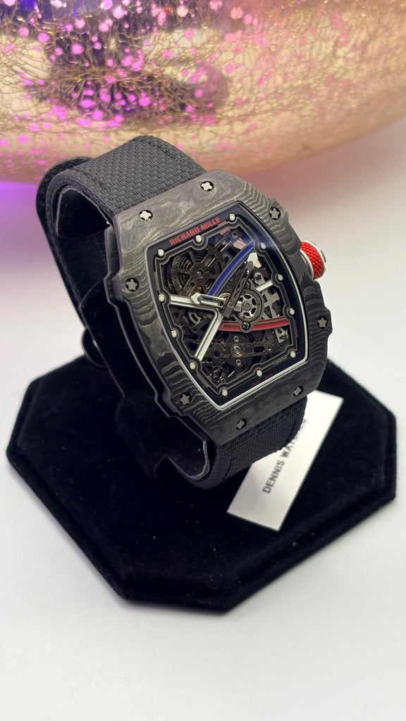RM 67-02 Extra Flat Sébastien Ogier Black Velcro CRMA7 32GR, DW, Denniswatchesnoreply@kpn.nl, Luxemburg
