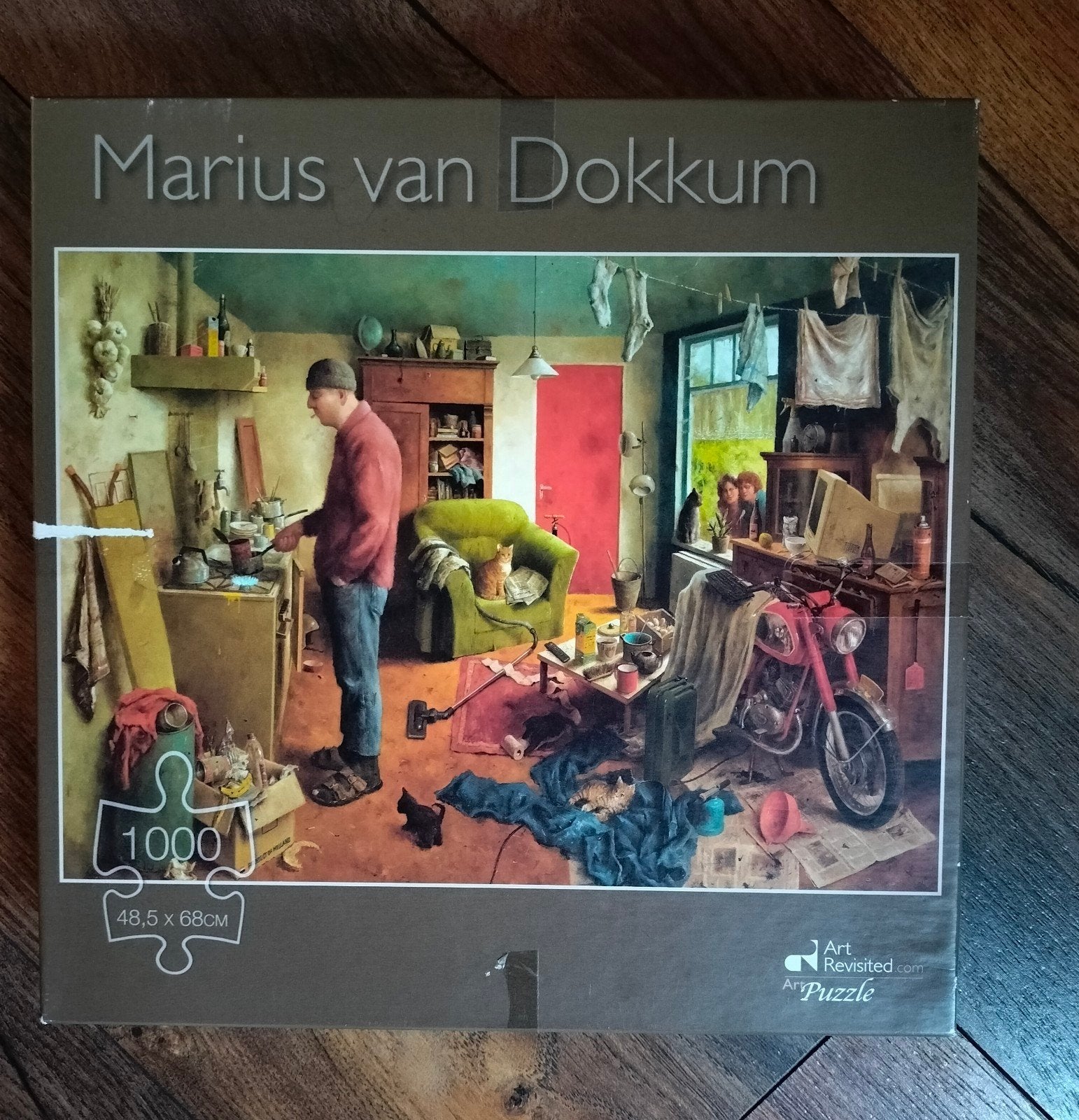 Marius van Dokkum.mannenhuishouding, Ophalen, 500 t/m 1500 stukjes