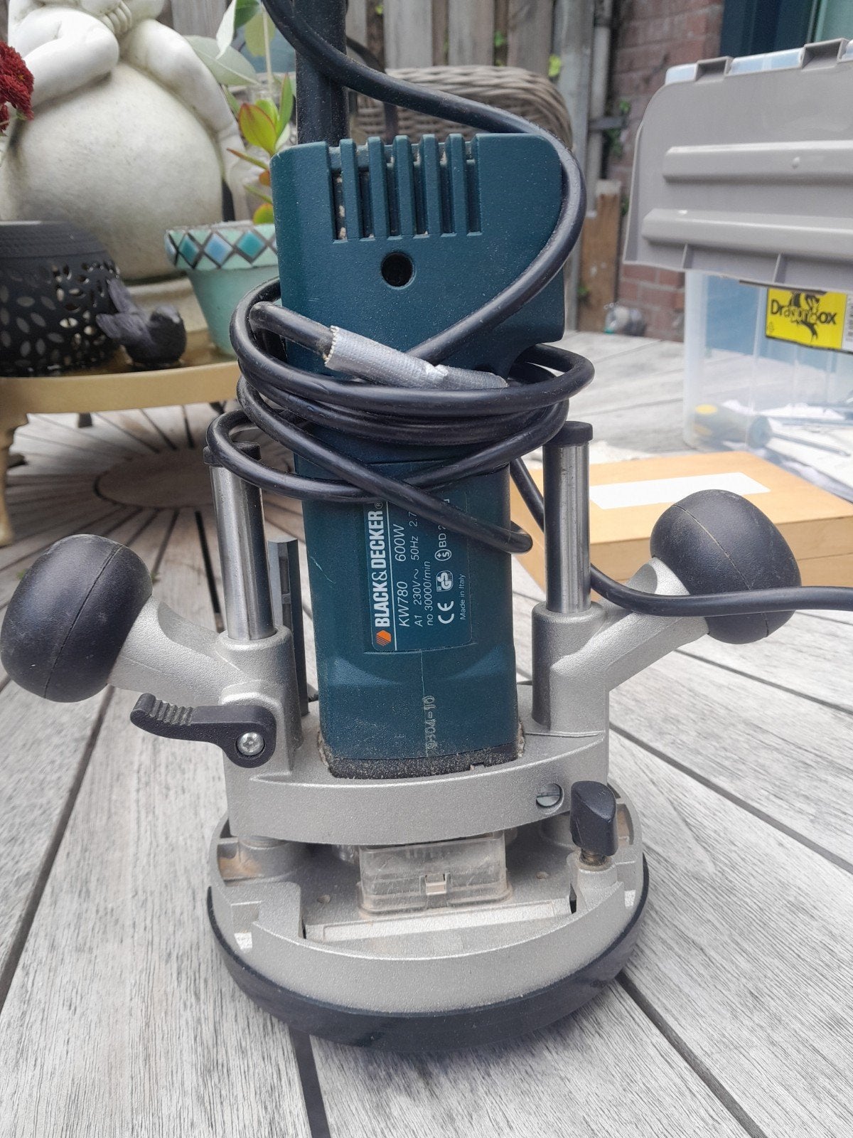 bovenfrees Black & Decker, Ophalen of Verzenden, Gebruikt, Elektrisch, Bovenfrees