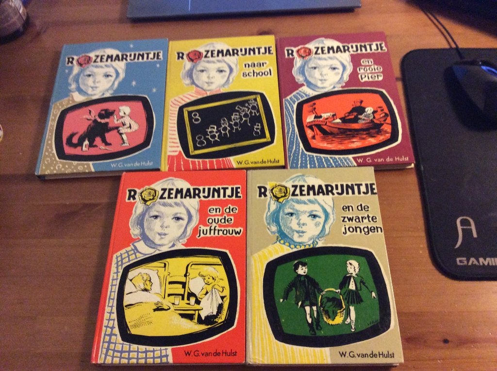 Set boeken, Rozemarijntje serie. W.G. van der Hulst, Ophalen of Verzenden, Gelezen, W.G. van de Hulst, Fictie algemeen