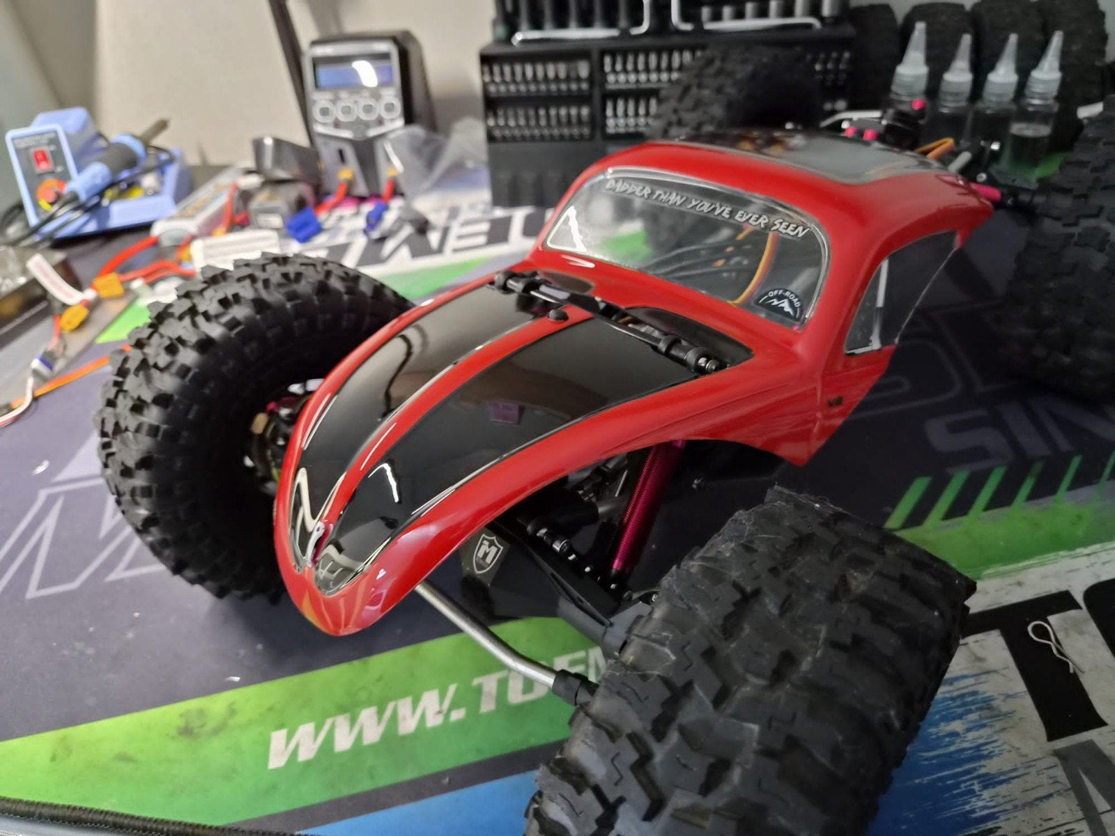 Prachtige zgan Rock Crawler - Full Upgrade met Extra's, Elektro, Auto offroad, Ophalen of Verzenden, Zo goed als nieuw
