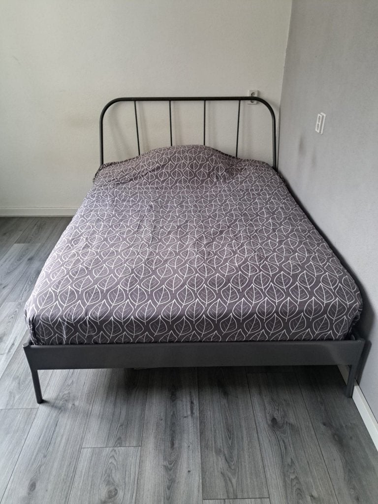 IKEA KOPARDAL Bed 140x200, lattenbodem, matras,, Huis en Inrichting, Ophalen, Gebruikt, Tweepersoons, 140 cm