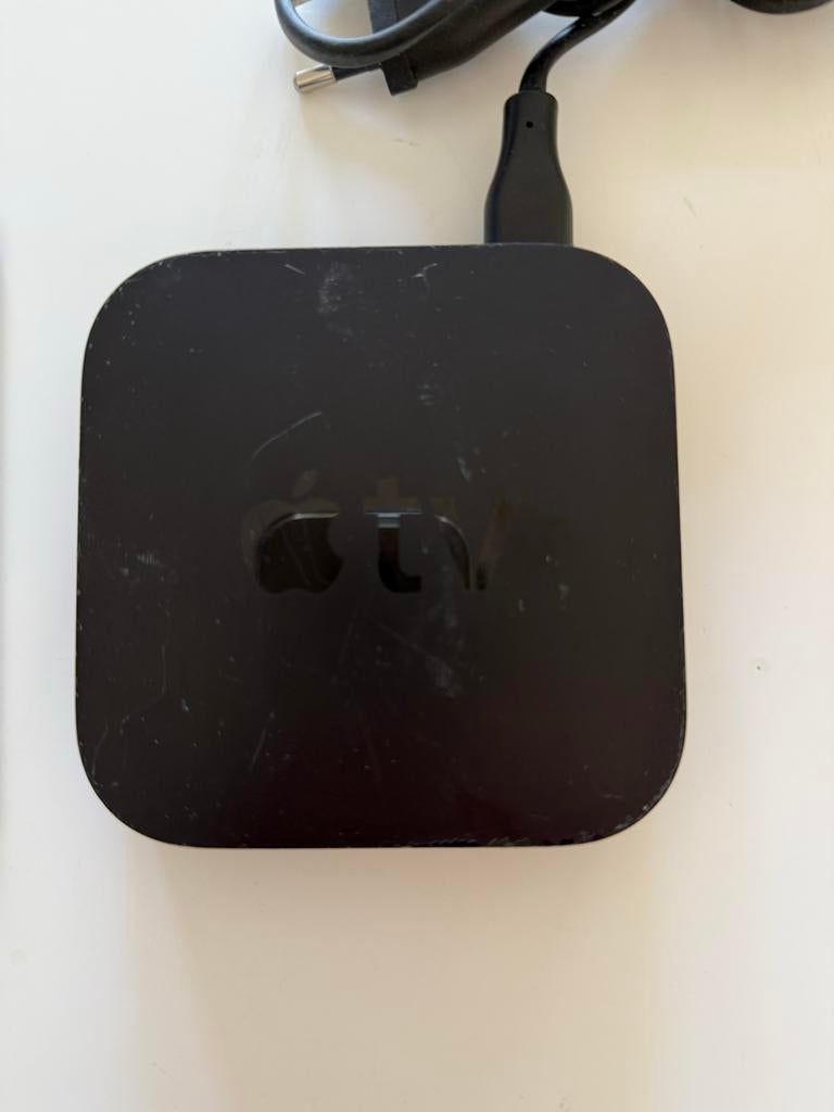 Apple TV (3e generatie) met afstandsbediening, Audio, Tv en Foto, Mediaspelers, Ophalen of Verzenden, Gebruikt, HDMI, Zonder harde schijf