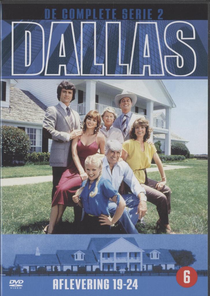 53) DALLAS, serie 2; aflevering 19 - 24: met Patrick Duffy, Vanaf 6 jaar, Ophalen of Verzenden, Nieuw in verpakking, Drama