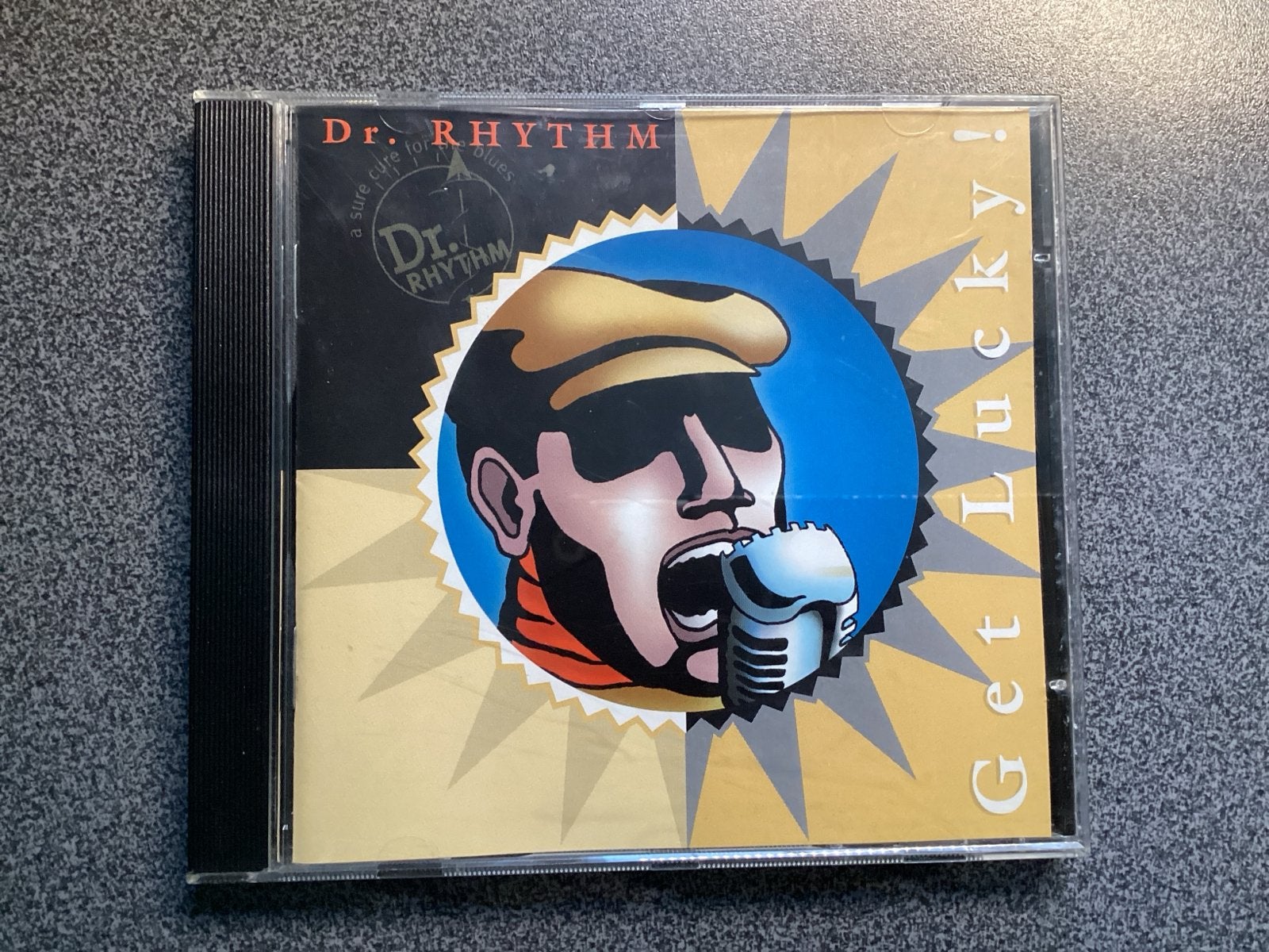 Dr. Rhythm - Get Lucky! CD (1997) - Blues/Rhythm & Blues, Ophalen of Verzenden, Zo goed als nieuw, Inclusief boekje, Blues