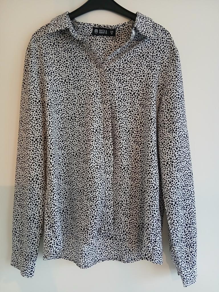 Blouse Guts & Gusto maat M, Maat 38/40 (M), Guts & Gusto, Wit, Ophalen of Verzenden