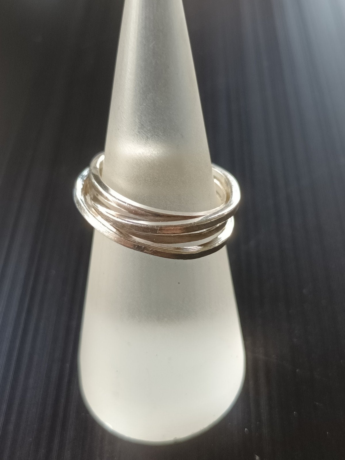 Zilveren ring van Marijke Mul, Ophalen of Verzenden, 17 tot 18, Dame, Zilver
