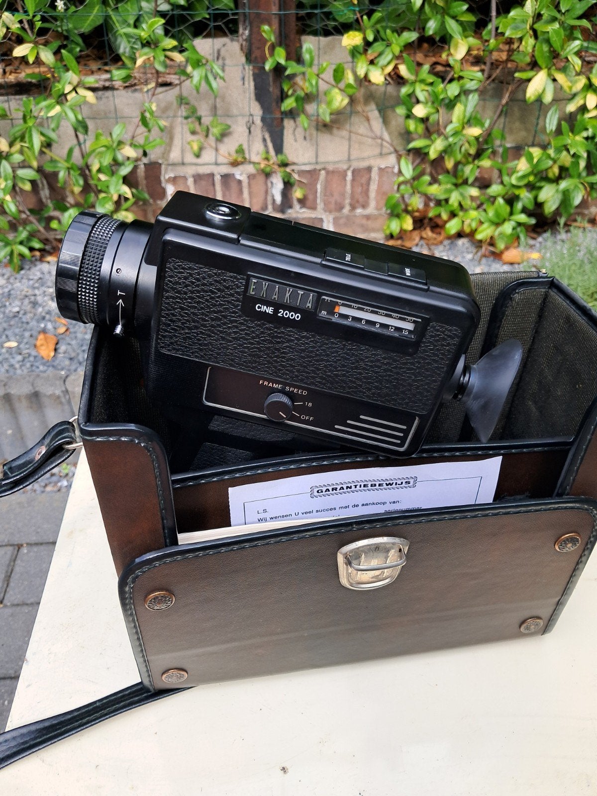 Exakta Cine 2000 Super 8 camera met tas, Audio, Tv en Foto, Videocamera's Analoog, Ophalen, 8mm, Camera