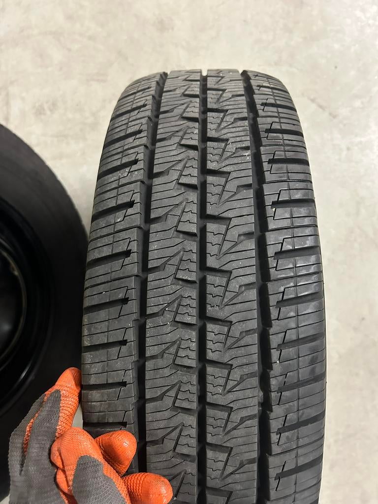 5x118 Reservewiel Fiat ducato + Conti Allseason 2021, 5x118, Ophalen of Verzenden, Zo goed als nieuw, **