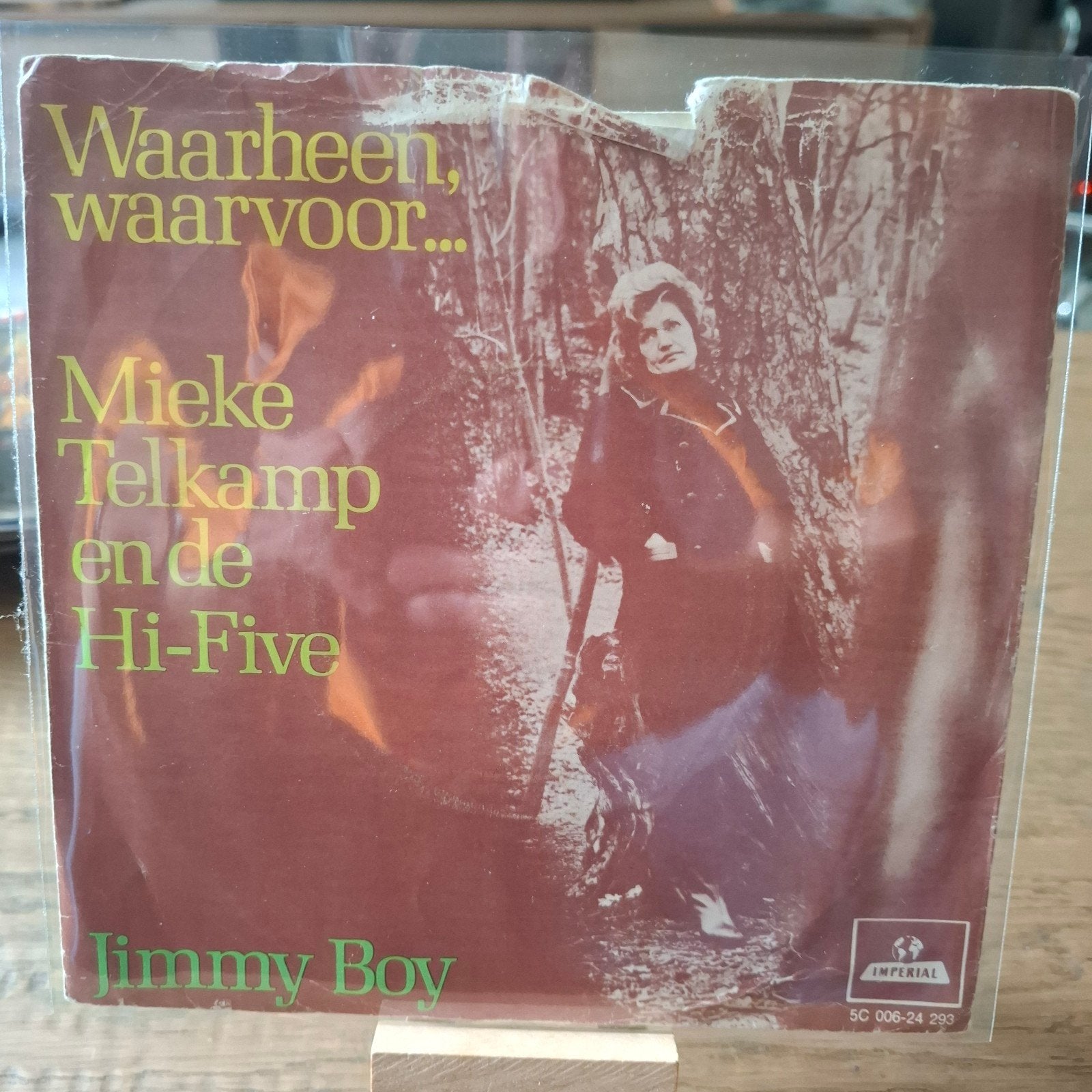 Mieke Telkamp - Waarheen, waarvoor... 7 inch vi, Ophalen of Verzenden