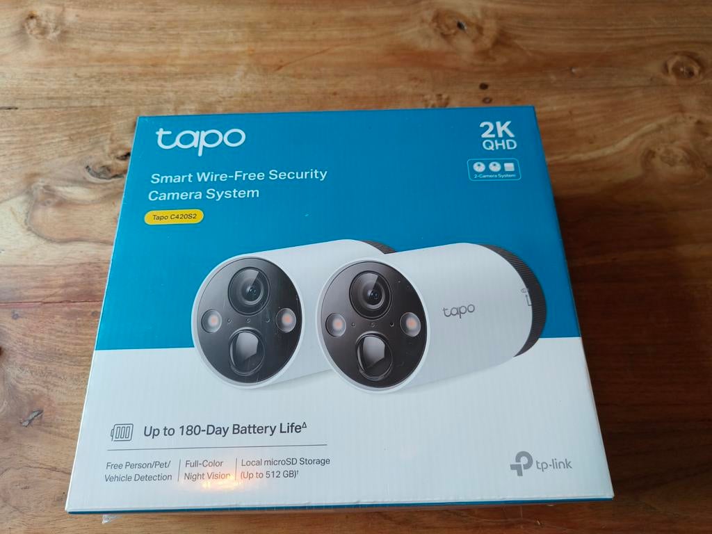 Beveiligingscamera's TP-Link Tapo, Ophalen of Verzenden, Nieuw