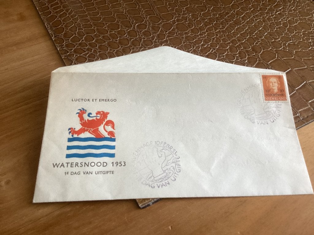 No3085 E12 anders gewist adres Nederland jaargangen fdc 1963, Verzenden, Onbeschreven, Nederland