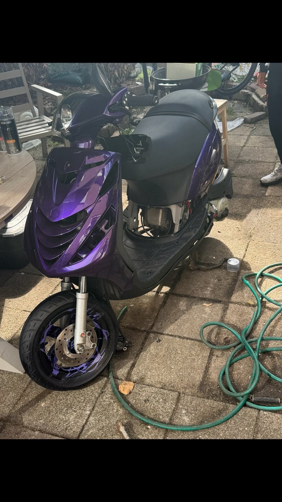 Piaggio Zip Scooter - Paars of ruilen g4 24/25, Fietsen en Brommers, Ophalen of Verzenden, Gebruikt, Benzine, Zip