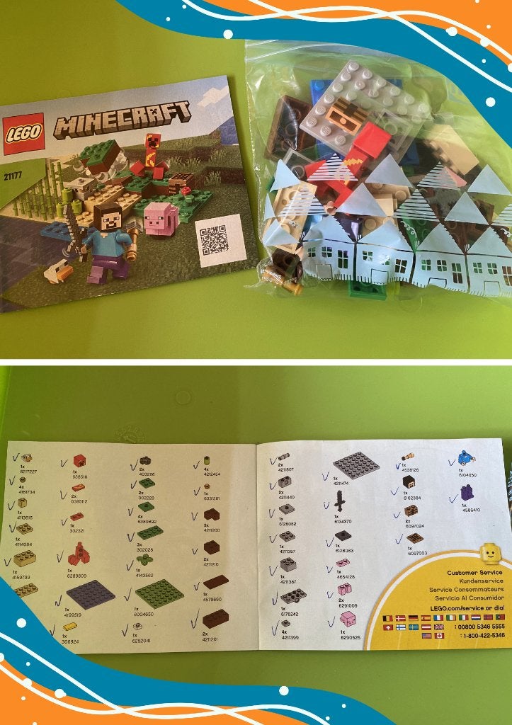 LEGO Minecraft, Ophalen, Gebruikt, Lego, Complete set