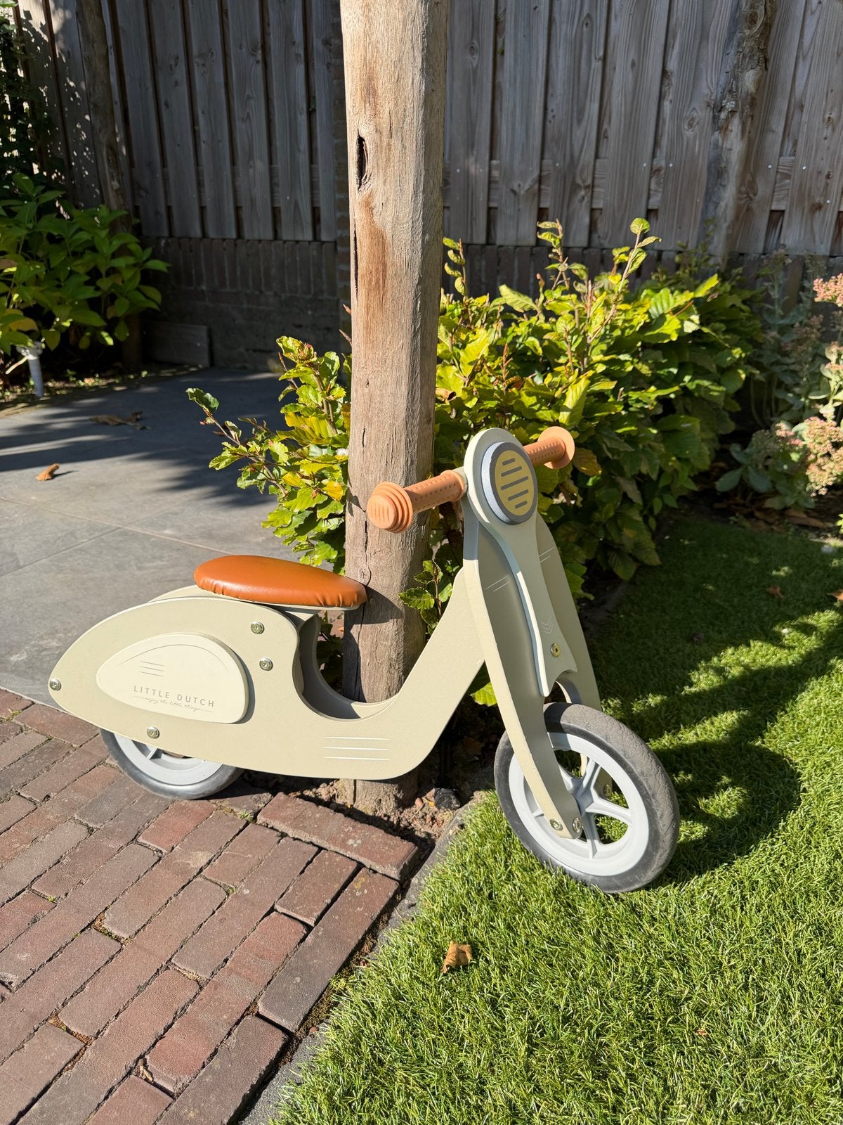 Little Dutch Houten Loopscooter - Zo goed als nieuw, Ophalen, Zo goed als nieuw, Loopfiets