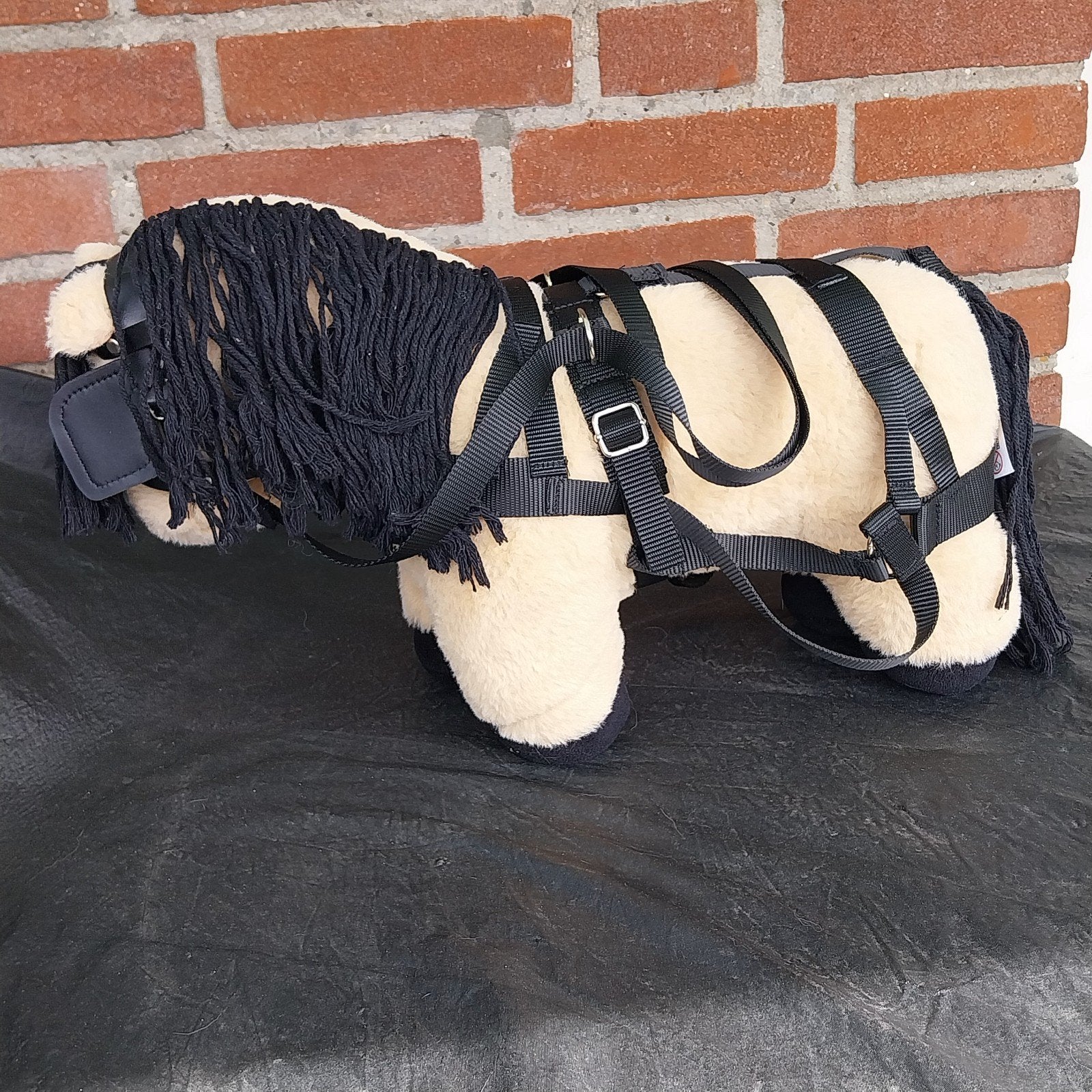 crafty pony Valk met mentuig en hoofdstel, Paard, Ophalen of Verzenden, Zo goed als nieuw, Middelgroot (20 tot 80 cm)