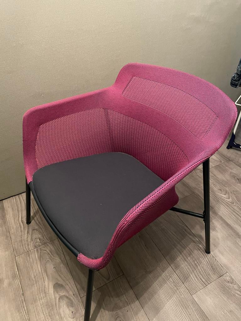 IKEA PS 2017 stoel roze - Comfortabel en stijlvol, Ophalen, Kunststof, Overige kleuren, Zo goed als nieuw