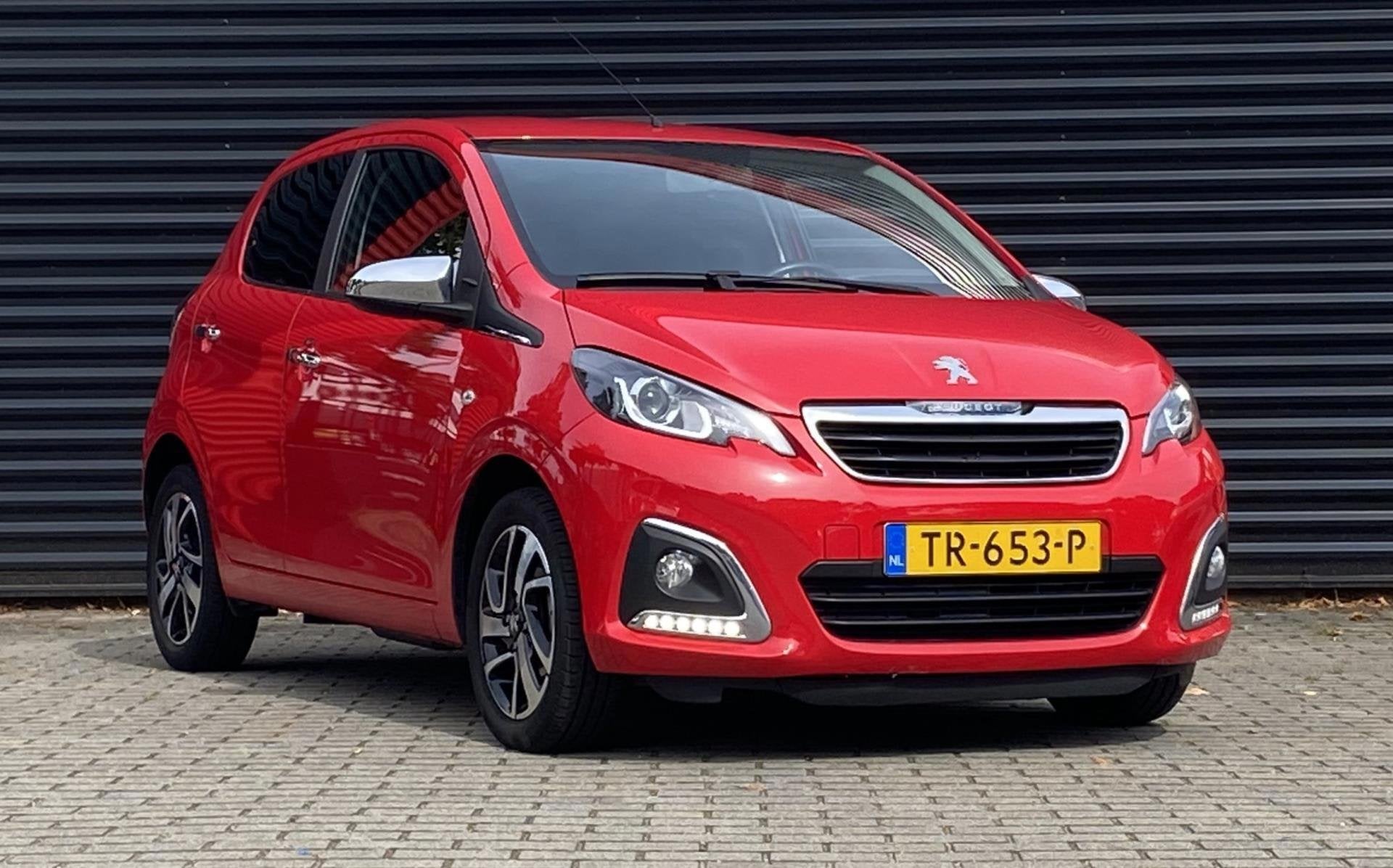 Peugeot 108 1.0 e-VTi Allure | Airconditioning | Apple carpl, Auto's, Dealer onderhouden, Stof, Gebruikt, 4 stoelen