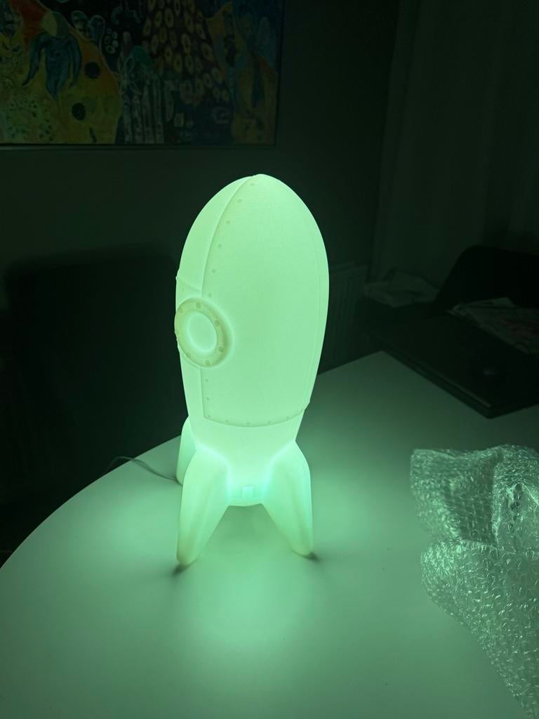 Raket lamp 48 cm, Ophalen of Verzenden, Zo goed als nieuw