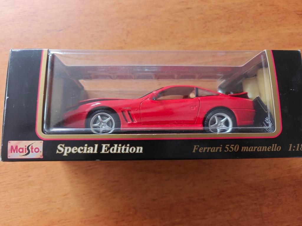 Maisto Ferrari 550 Maranello Special Edition 1:18, Ophalen of Verzenden, Nieuw, Maisto