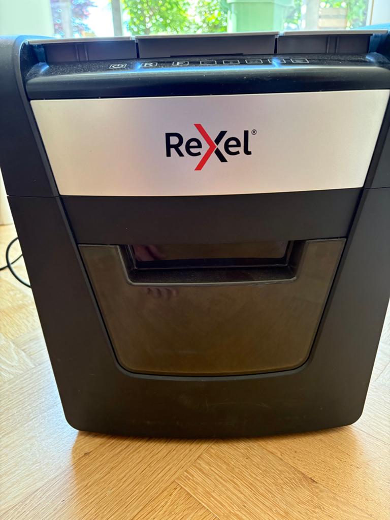 Rexel Optimum AutoFeed+ 50X papierversnipperaar, Ophalen of Verzenden, Gebruikt
