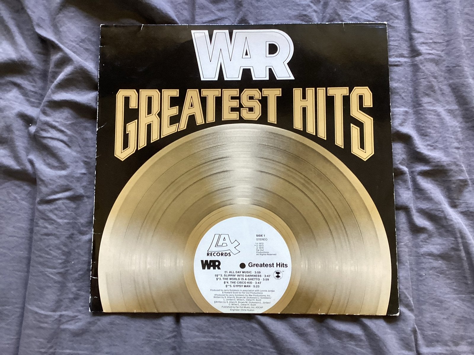 War - Greatest Hits LP (Vinyl), Ophalen, LP, Gebruikt, Complilatie