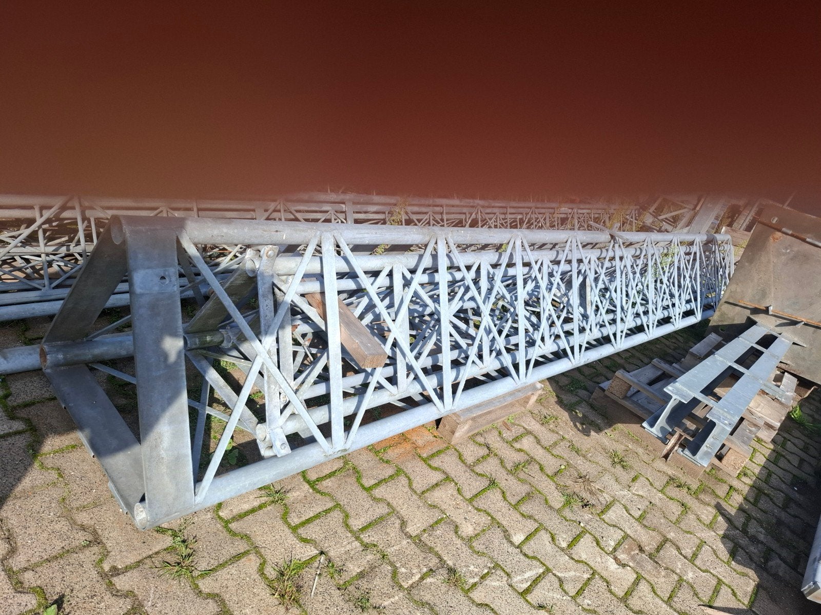 3 x 5 gegalvaniseerde uitschuifbare zendmast