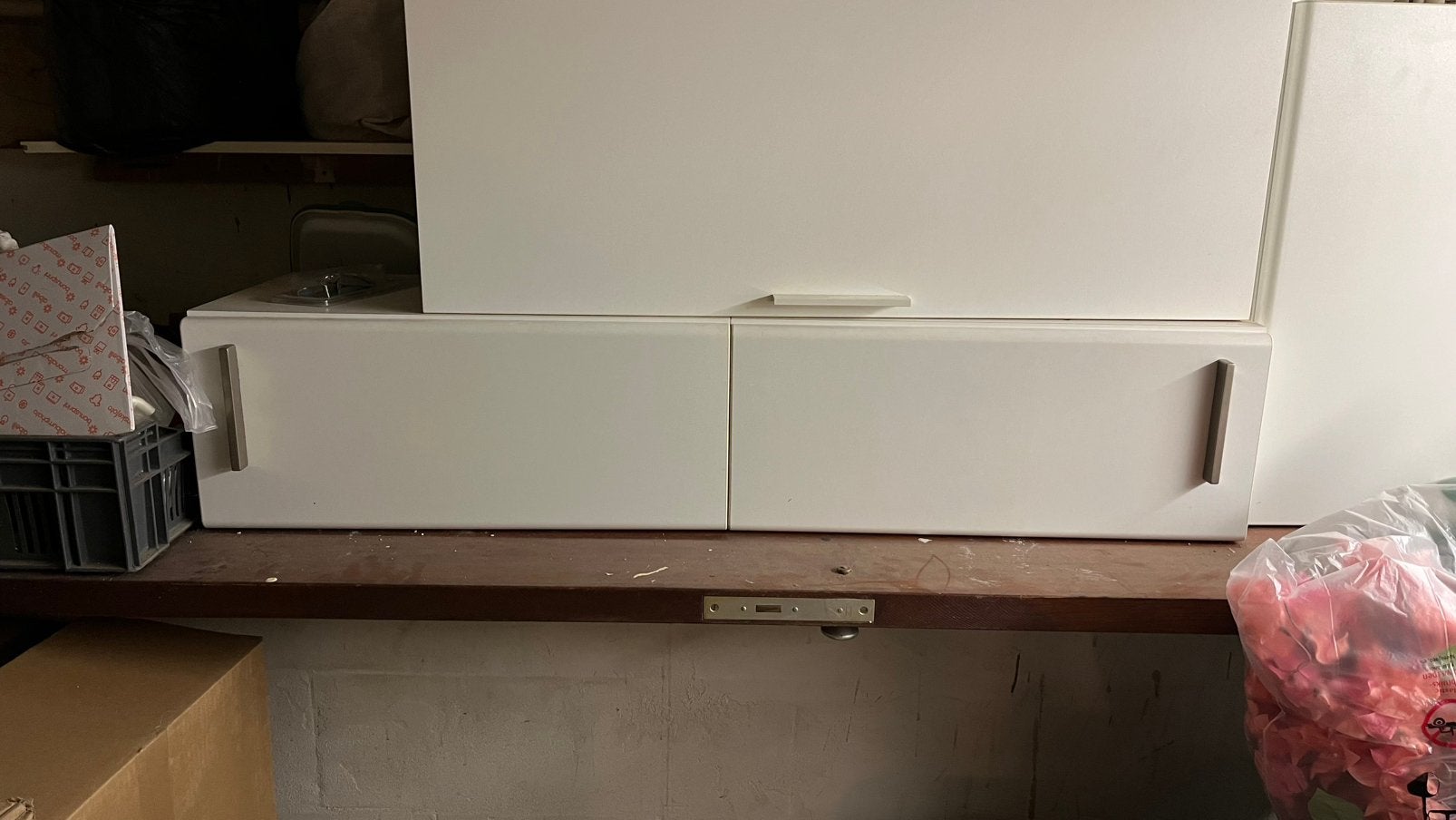 Keuken keukenkastjes zgan, Huis en Inrichting, Keuken | Complete keukens, Ophalen, Zo goed als nieuw, Wit, Enkelwandige keuken