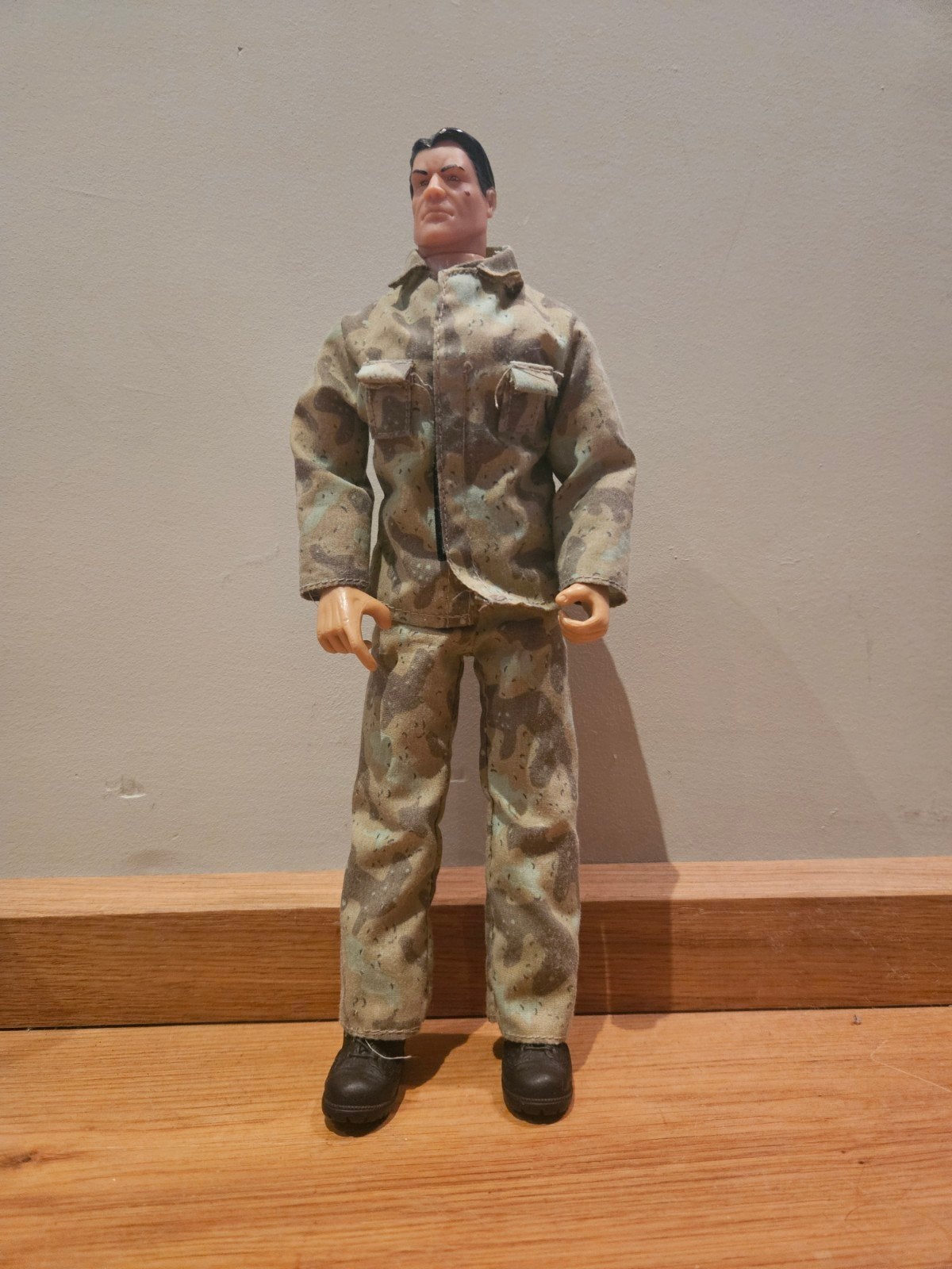 Actiefiguur in camouflagepak, Ophalen of Verzenden, Gebruikt