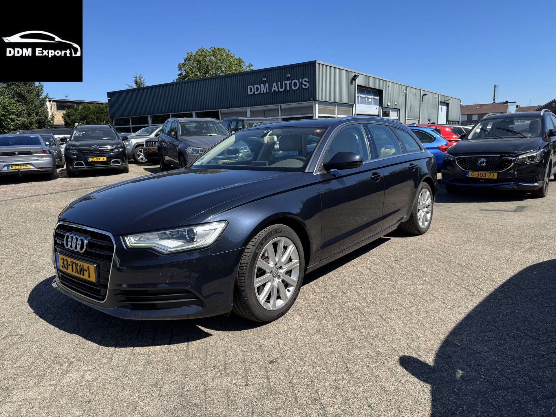Audi A6 Avant 3.0 TDI BiT quattro Pro Line Business, Auto's, Audi, Automaat, Euro 5, Gebruikt, Blauw