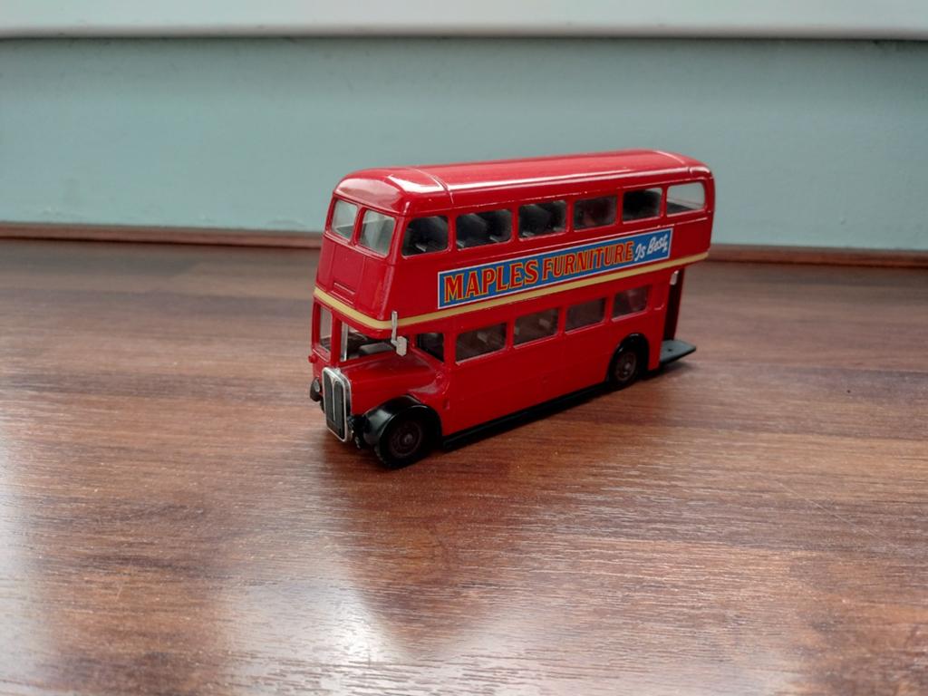 Dubbeldekker Bus model auto, Hobby en Vrije tijd, Modelauto's | Overige schalen, Ophalen of Verzenden, Zo goed als nieuw, Bus of Vrachtwagen