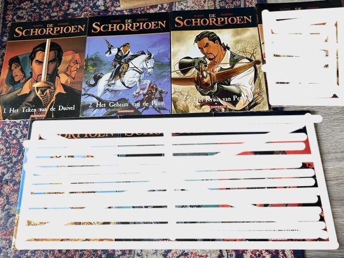 De Schorpioen.. Deel 1,2,3. Marini Desberg., Meerdere stripboeken, Ophalen of Verzenden, Zo goed als nieuw, Marini Desberg.