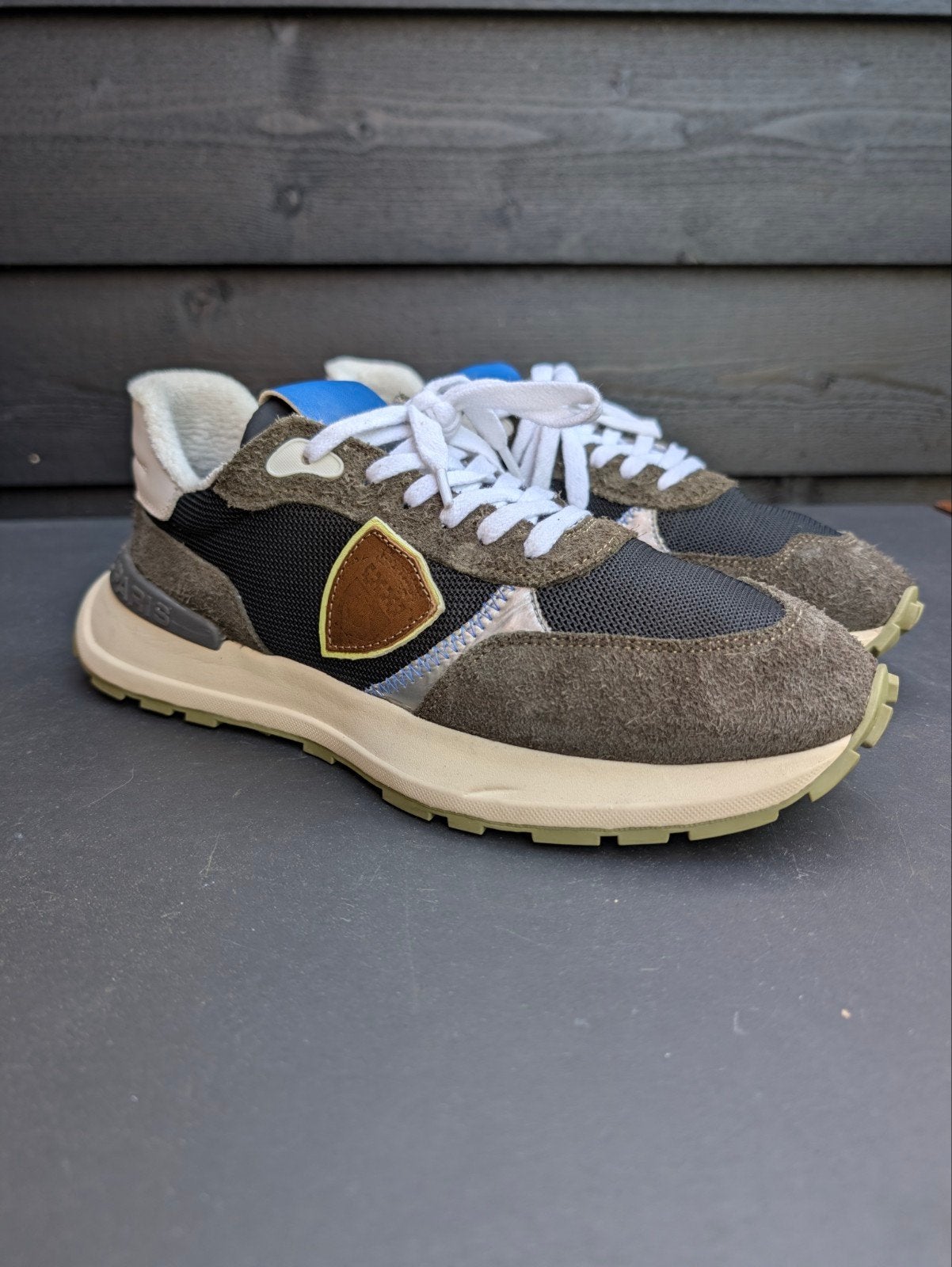 Philippe Model Antibes sneakers maat 41 - ZGAN, Kleding | Heren, Ophalen of Verzenden, Zo goed als nieuw, Zwart